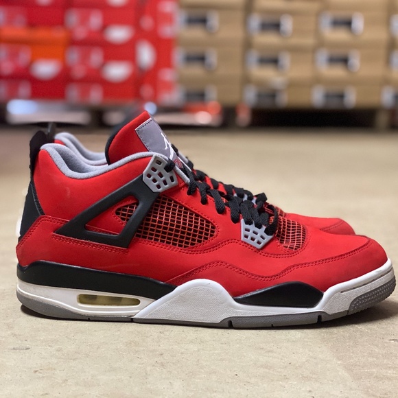 Nike Other - Nike Air Jordan Retro 4 Mid Mens Shoes Red Size 11